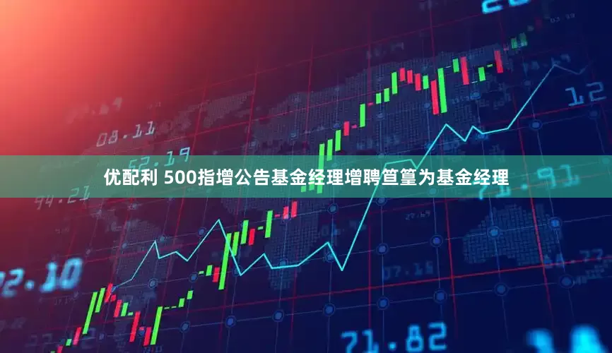 优配利 500指增公告基金经理增聘笪篁为基金经理