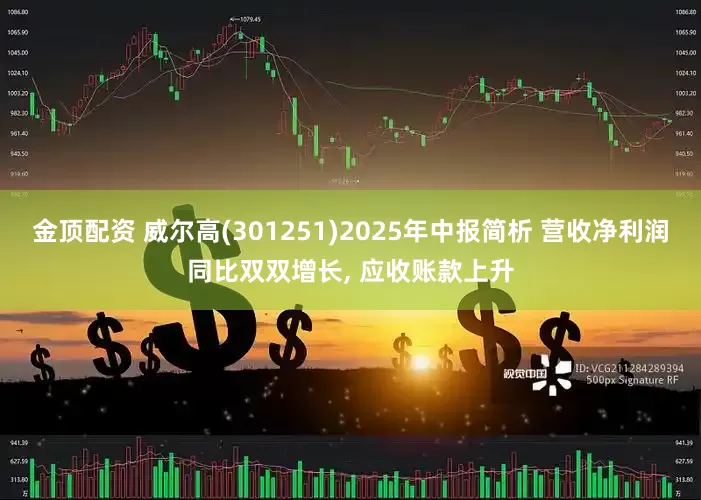 金顶配资 威尔高(301251)2025年中报简析 营收净利润同比双双增长, 应收账款上升